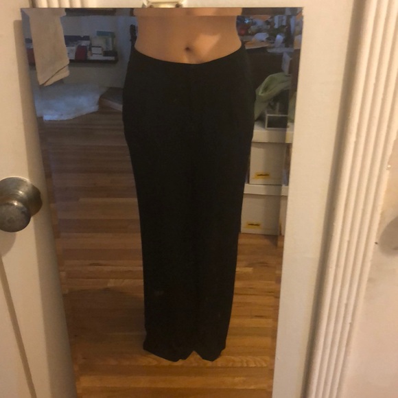 Black straight leg pants - Picture 3 of 4